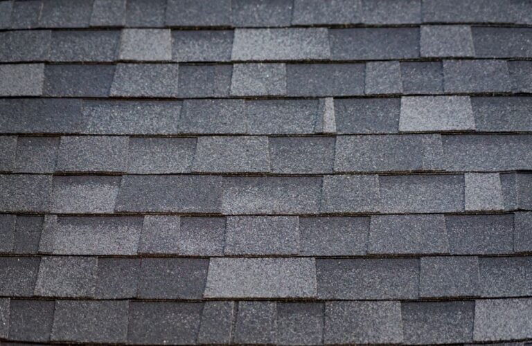 close-up architectural shingles