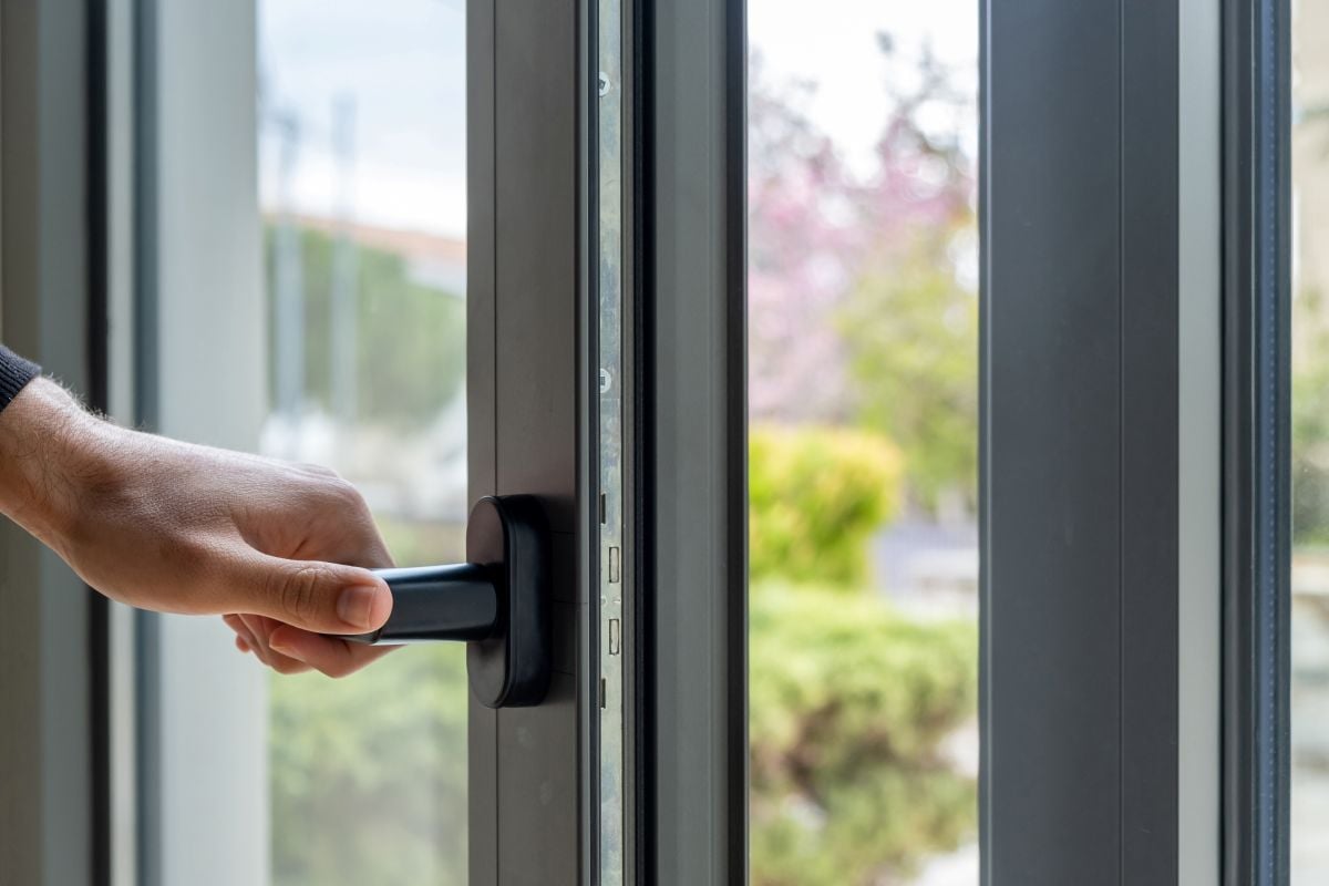 residential window repair hand opening window